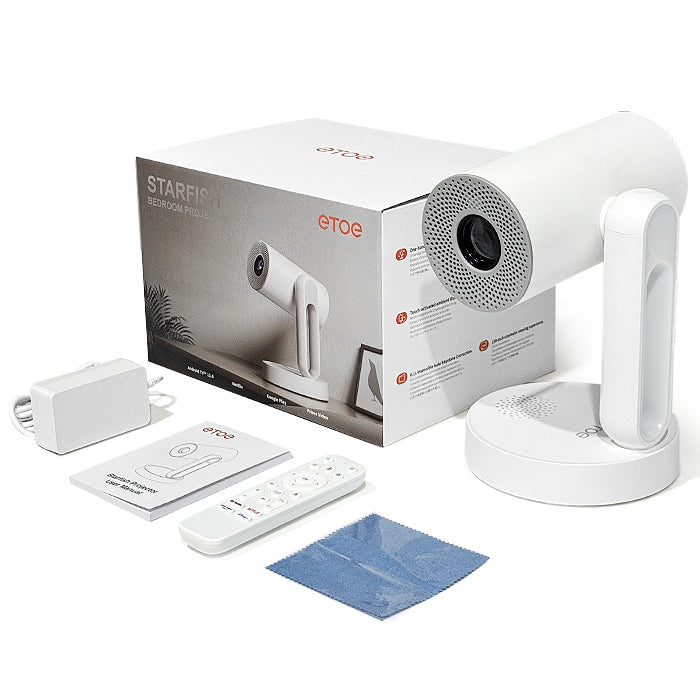 人気新商品-ETOE Starfish Plus プロジェクター 140°回転 天井投影