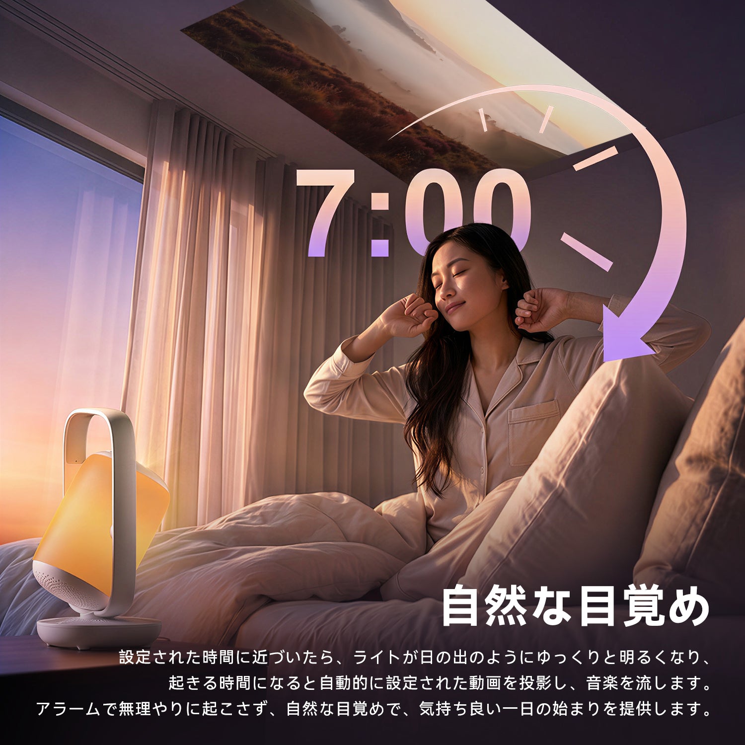 ETOE 1080PフルHD 500ANSI TV搭載 StarfishII　Google Starfish GoogleTV 天井投影対応 140度回転 プロジェクター Plus プロジェクター