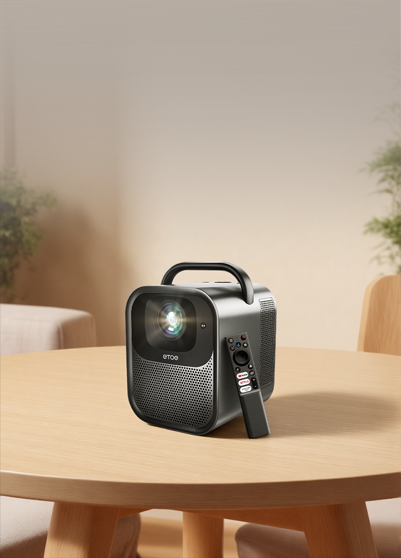 Android TV システムを内蔵した世界初のプロジェクター |ETOE